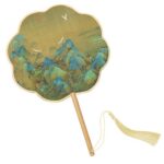 Folding Fans Vintage-style Round Fan