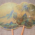 Folding Fans Vintage-style Round Fan
